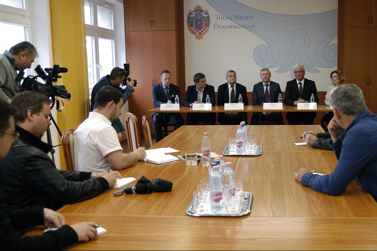 A Közép-Boszniai Kanton vezetői jártak a megyében 