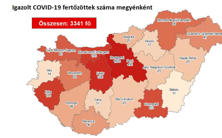 Elhunyt újabb 5 beteg, kismértékben nőtt a koronavírus-fertőzöttek száma